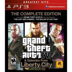 Sony Playstation 3 (PS3) Grand Theft Auto IV & Episodes from Liberty City Complete Edition Greatest Hits [In Box/Case Missing Inserts]